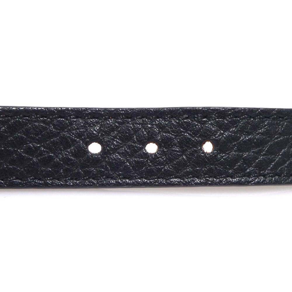 LOUIS VUITTON Black Leather Charm Bracelet - Picture 6 of 10